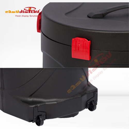 Round Hard Case for popup stands
