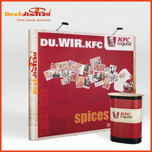 Best Pop up Budget Straight Exhibition Banner Stand
