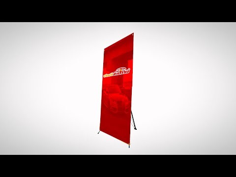 Best Quick X Banner Stand 80cm