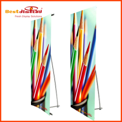 Curved L Banner Stand Dual Version