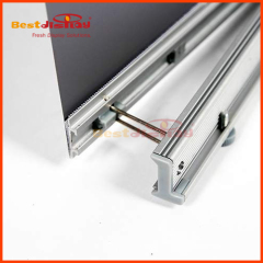 Curved L Banner Stand Dual Version