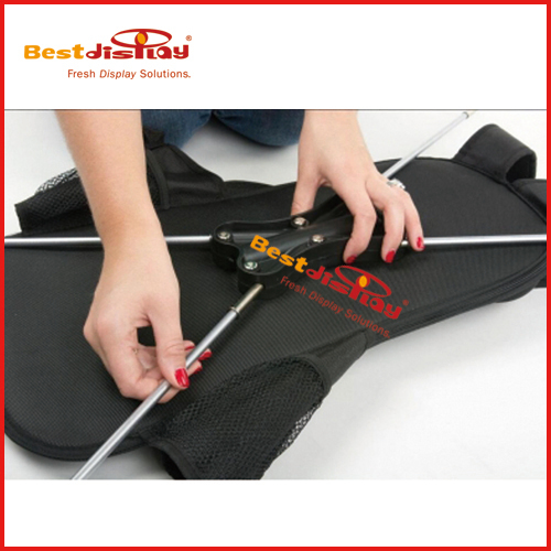 Backpack X Body Display Banner Stand