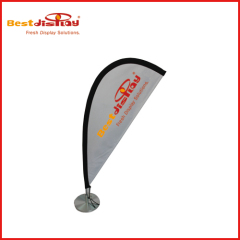Mini Beach Flags Desktop Banner Stand