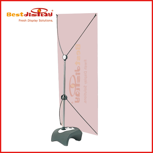 Double side X Banner Stand Street Outdoor Banner Stand