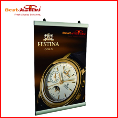Hanging Display  Aluminum Poster Clamp Banner