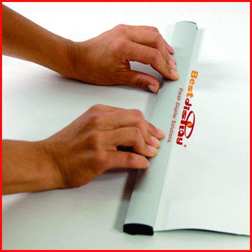 Hanging Display  Aluminum Poster Clamp Banner