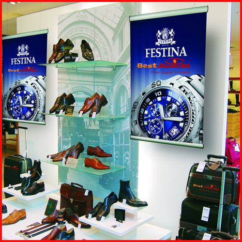 Sky Display Aluminum Poster Snap Banner