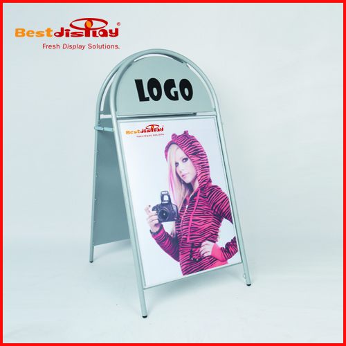 Water Proof A Frame Pavement Sign Outdoor Stands