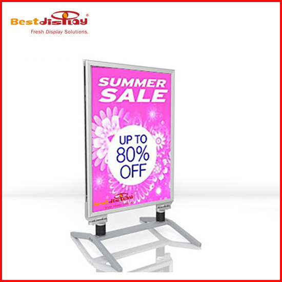Wind Stand Pavement Sign Outdoor Display