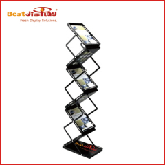Advertising Display Z-Rack Brochure Holder