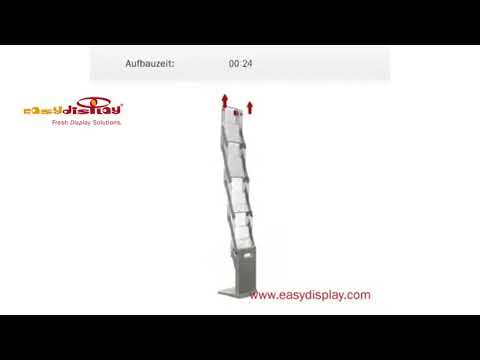 Easy Zip Literature Display Stand