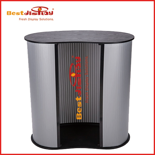 Curved Portable Counter