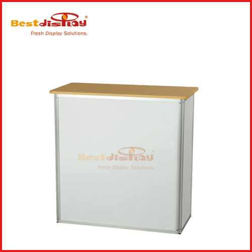 Easy Aluminum Promotion Counter Square Table