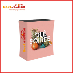 Tube Display Tension Fabric Counter Square