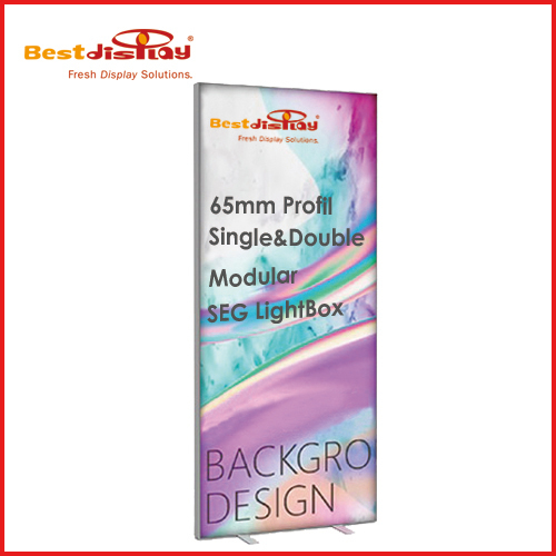 LED LightBox Modular Banner Stand Single or Double side