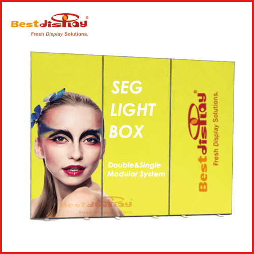 SEG Lightbox Double Side Trade Show Display