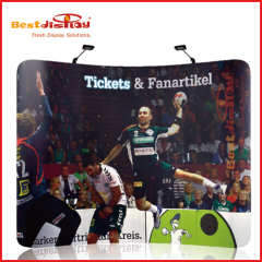 Fabric Banner Backdrop Curved Shape