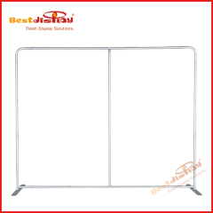 Fabric Banner Backdrop Straight Shape - Custom Trade Show Displays - Adjustable, Portable, and Premium Quality
