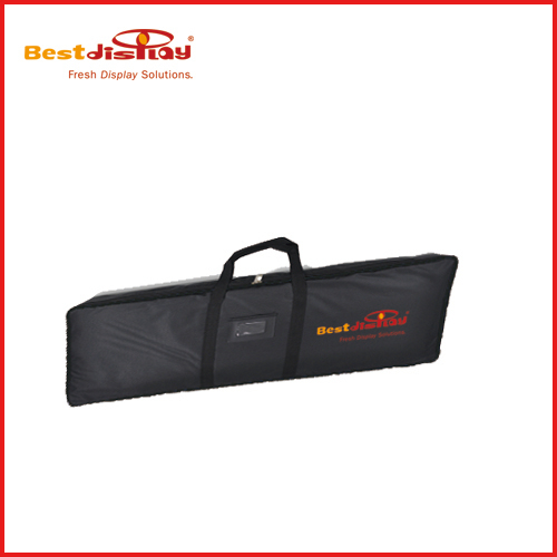 Fabric Banner Backdrop Straight Shape - Custom Trade Show Displays - Adjustable, Portable, and Premium Quality