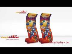 Tension Fabric Tube Banner Stand Snake 3