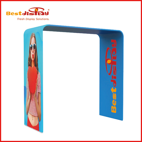 Tension Fabric Tube Stand Square Arch Display Banner