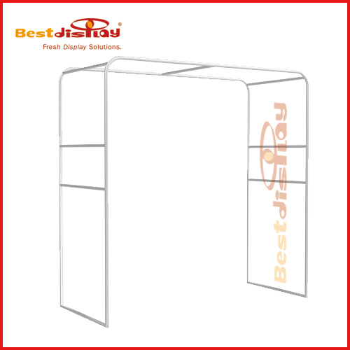 Tension Fabric Tube Stand Square Arch Display Banner