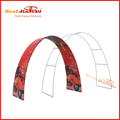 Tension Fabric Tube Stand Oval Arch Display Banner