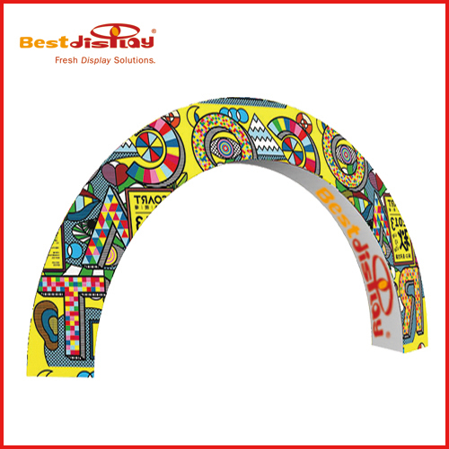Easy Display 3D Tube Stand Triangle Arch Display Banner