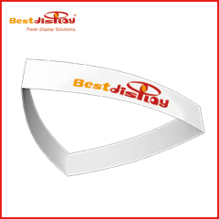 Exhibition Display Curved Triangle Hanging Banner
