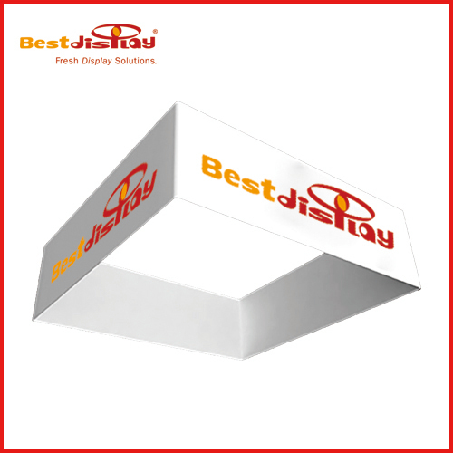 Exhibition Display Square Hanging Banner
