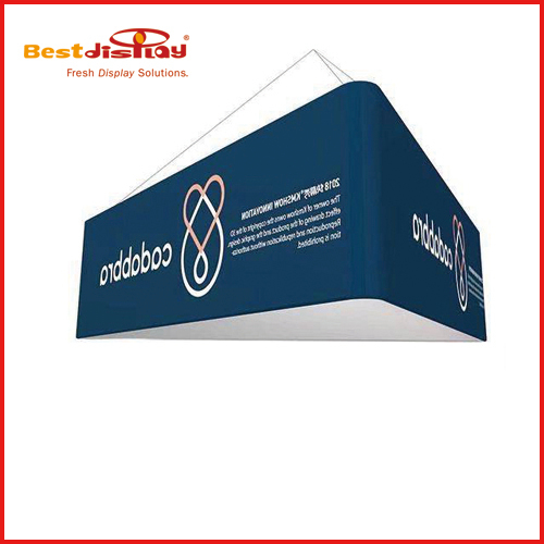 Exhibition Display Square Hanging Banner