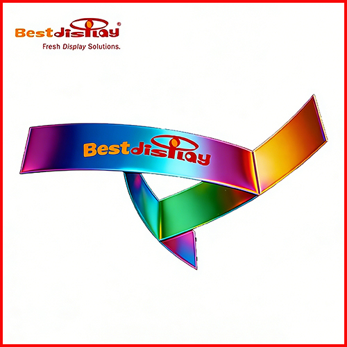 Trade Show Booth Pinwheel Sky Banner