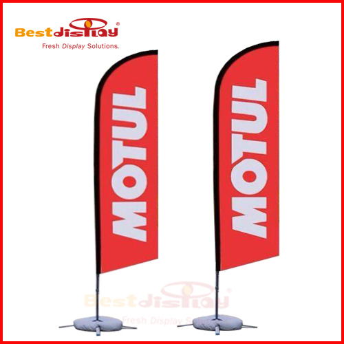 Sail Banner Feather Flag Outdoor Banner- Custom & Wholesale Outdoor Event Displays