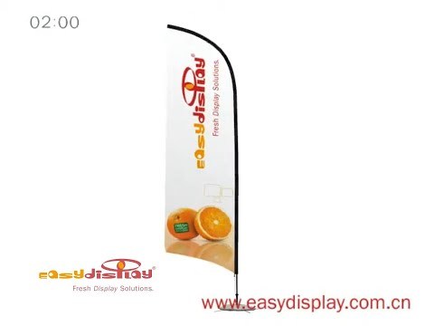 Sail Banner Feather Flag Outdoor Banner- Custom & Wholesale Outdoor Event Displays