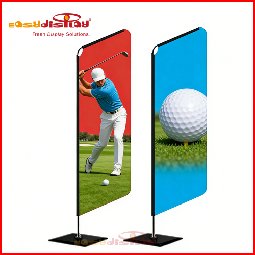Outdoor Banner 110° Rectangle Flag