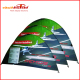 Easy Half Moon Banner Semi-circle Pop Out Banner