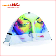 Easy Half Moon Banner Semi-circle Pop Out Banner