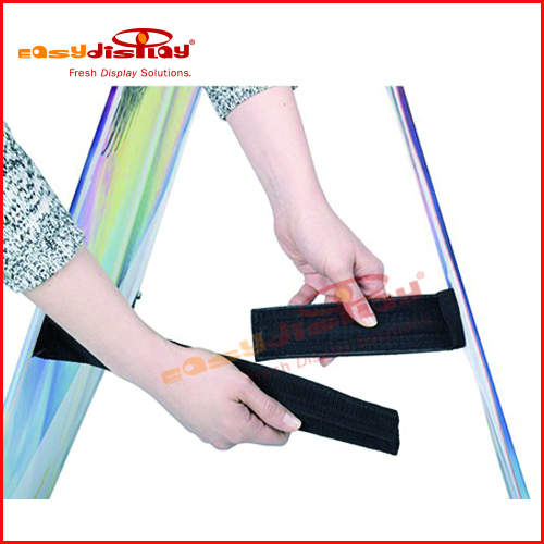 Easy Half Moon Banner Semi-circle Pop Out Banner