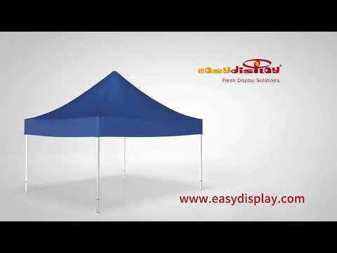 50mm Hex Alum Tent with Custom Printed Gazebo