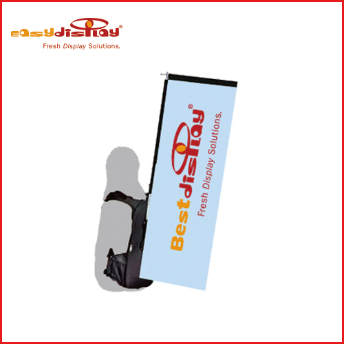 Multi Flag Backpack Display H Banner