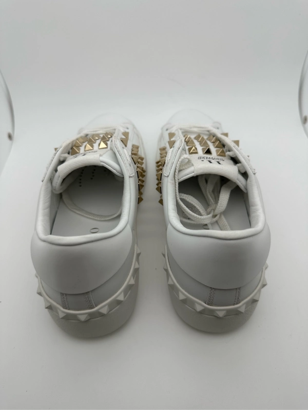 Valentino studded little white shoes,size 40