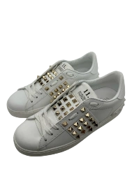 Valentino studded little white shoes,size 40