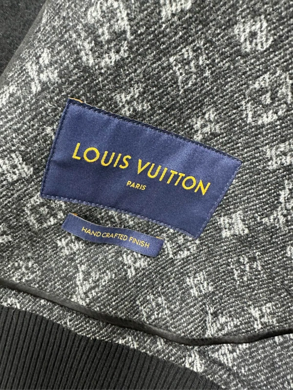 Louis Vuitton lined logo jacket