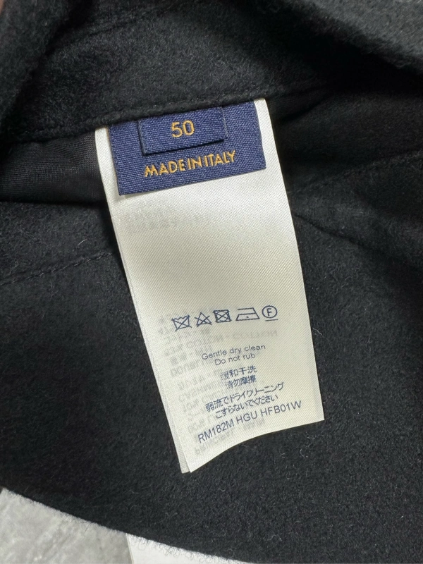 Louis Vuitton lined logo jacket