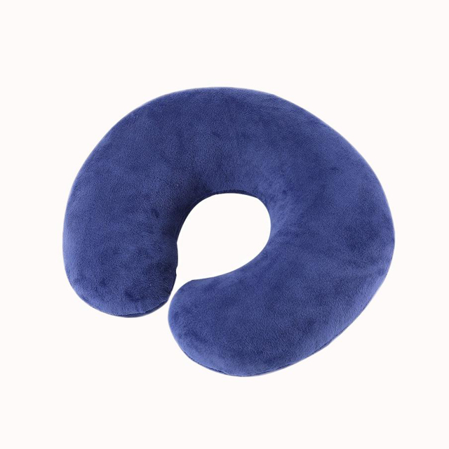 U Shaped Travel Pillow Neck Support Headrest Micro beads pillow