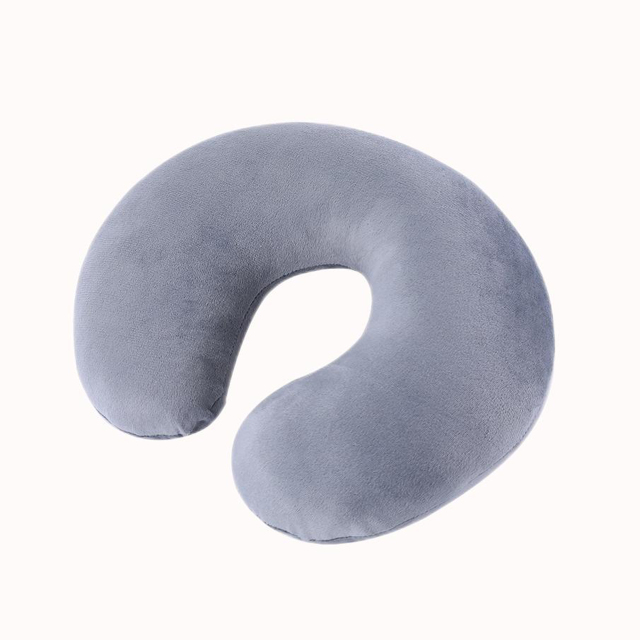U Shaped Travel Pillow Neck Support Headrest Micro beads pillow