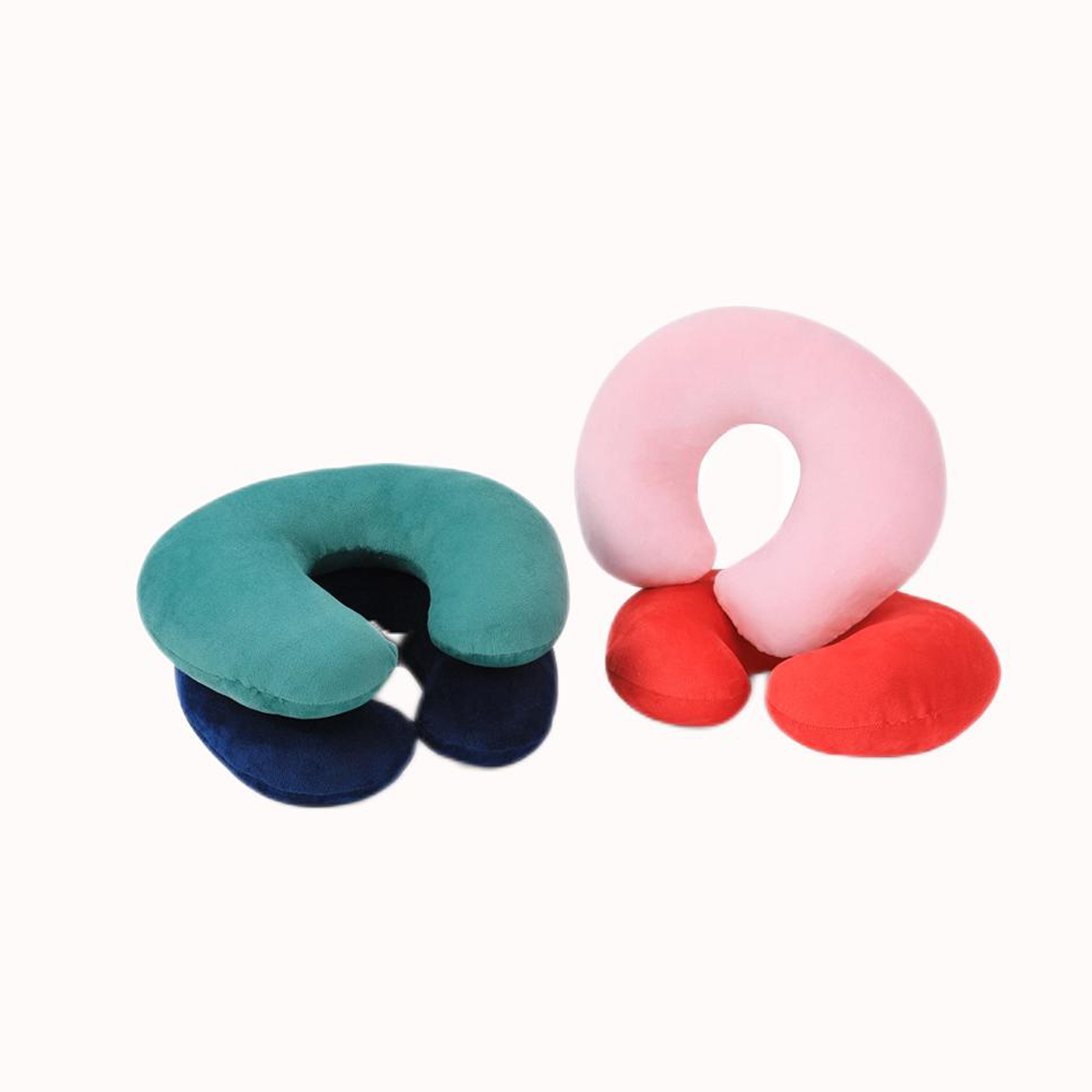 U Shaped Travel Pillow Neck Support Headrest Micro beads pillow