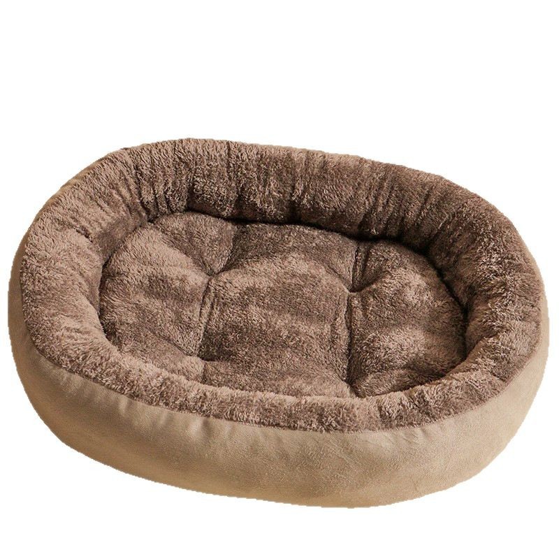 Luxury All-Season Square Pet Bed with Removable Plush Cover - Machine Washable, Ideal for Cats & Large Dogs,U-ME PET LUV,Luxury All-Season Square Pet Bed with Removable Plush Cover - Machine Washable, Ideal for Cats & Large Dogs