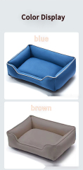 Square Pet Bed for Dogs and Cats, Suitable for All Seasons and Removable for Washing,U-ME PET LUV,Square Pet Bed for Dogs and Cats, Suitable for All Seasons and Removable for Washing