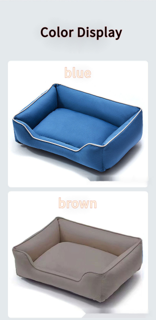 Square Pet Bed for Dogs and Cats, Suitable for All Seasons and Removable for Washing,U-ME PET LUV,Square Pet Bed for Dogs and Cats, Suitable for All Seasons and Removable for Washing